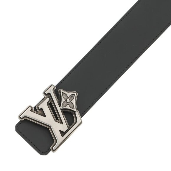 LOUIS VUITTON Belt: LV Flower Camouflage 40mm Reversible Size 35.4" PVC/Leat... - Picture 5 of 8